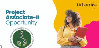 Project Associate-II Opportunity