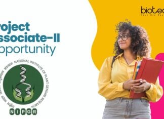 Project Associate-II Opportunity