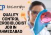 Quality Control Microbiologist Job in Ahmedabad – HCP Wellness Hiring - Apply Now!