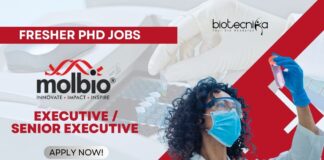Freshers PhD Lifescience jobs