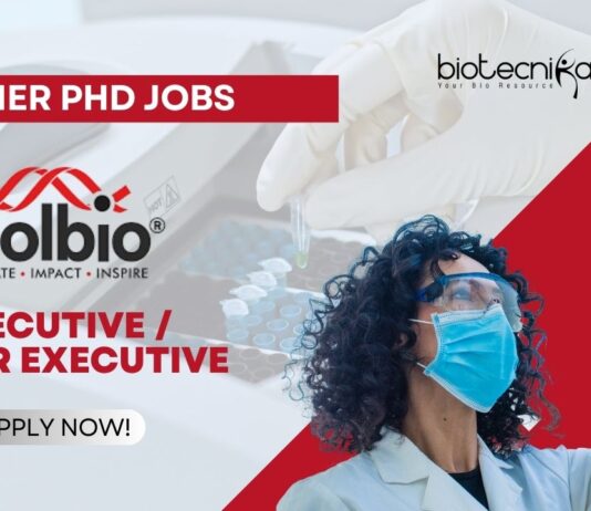 Freshers PhD Lifescience jobs