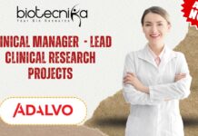 Clinical Manager at Adalvo