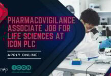 Pharmacovigilance Associate Job For Life Sciences