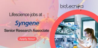 Syngene Immunology Research Jobs - Apply Online