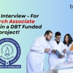 Walk-in Interview - For Research Associate Position, in a DBT Funded project!
