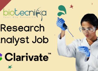 Research Analyst Job at Clarivate Hybrid Role in Bangalore, India
