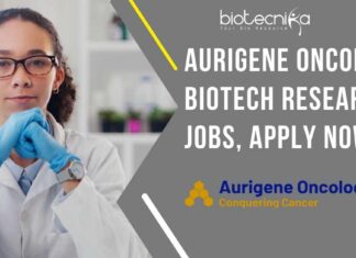 Aurigene Oncology Biotech Research Jobs