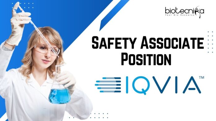 Safety Associate Position at IQVIA Pune | Apply Now for Clinical Research Job