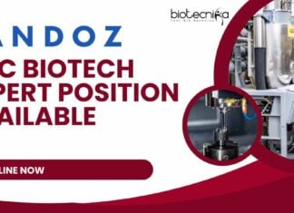 Sandoz MSc Biotech Expert Position