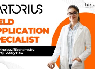 Sartorius - Field Application Specialist (BiotechnologyBiochemistry Master's) - Apply Now