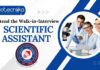 Scientific Assistant at TMC-ACTREC Navi Mumbai! Attend the Walk-in-Interview