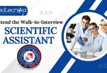 Exclusive Opportunity: Walk-In Interview for Scientific Assistant at TMC-ACTREC, Navi Mumbai! Scientific Assistant at TMC-ACTREC Navi Mumbai! Attend the Walk-in-Interview