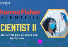 Scientist II at Thermo Fisher Scientific -Master'sPhD Life Sciences can Apply Now