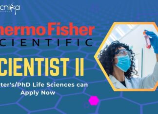 Scientist II at Thermo Fisher Scientific -Master'sPhD Life Sciences can Apply Now