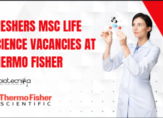 Freshers MSc Life Science Vacancies at Thermo Fisher – Apply Online Freshers MSc Life Science Vacancies New