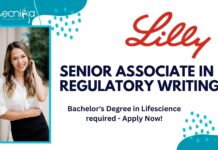 Senior Associate at Lilly, Bachelor's Degree in Lifescience required- Apply Now!
