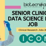 Senior Clinical Data Science Lead Job at ICON plc Clinical Trials