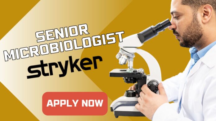Senior Microbiologist Job at Stryker | M.Sc. in Microbiology Apply Now