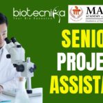 Senior Project Assistant at Manipal Academy of Higher Education ICMR Project Bengaluru
