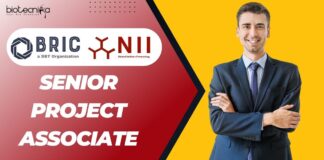 Senior Project Associate at BRIC-National Institute of Immunology, MScBTechPhD LifeChemical Sciences - Apply Now