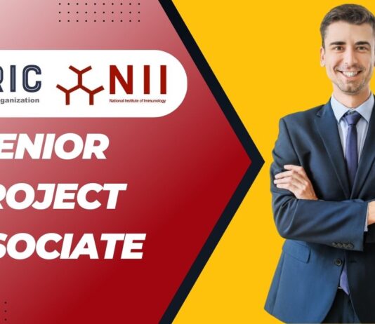 Senior Project Associate at BRIC-National Institute of Immunology, MScBTechPhD LifeChemical Sciences - Apply Now