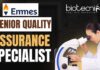 Emmes Group Hiring – Senior Quality Assurance Specialist in Bengaluru – Apply Now! Senior Quality Assurance Specialist Role at Emmes Group, Bengaluru Apply Now
