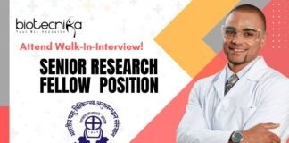 Senior Research Fellow (SRF) Position at IVRI- Attend Walk-In-Interview!
