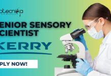Senior Sensory Scientist Job Opening at Kerry- Food Science Jobs, Apply Now!