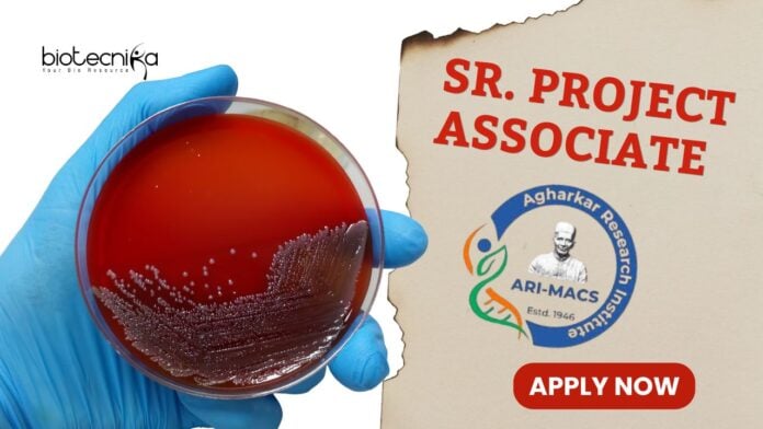 Sr. Project Associate Job at MACS ARI Pune – Apply Now