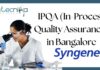 Syngene International Ltd. Hiring For IPQA Role | Apply Now! Syngene Hiring – IPQA (In-Process Quality Assurance)