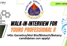 Walk-In-Interview for Young Professional II at ICAR-IARI, MSc GeneticsMol BioBiotechBotany candidates can apply! (1)