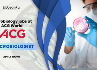 Microbiology jobs at ACG World