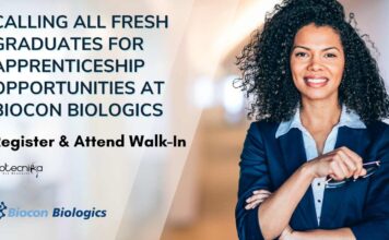 Biocon Biologics Freshers Walk-In Bengaluru