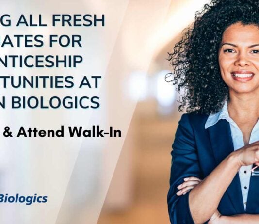 Biocon Biologics Freshers Walk-In Bengaluru