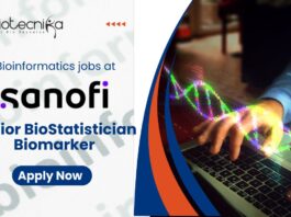 Bioinformatics Jobs at Sanofi - Apply Online Now