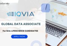 IQVIA Global Data Associate Job for B.Sc Lifescience Candidates!