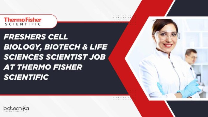 Freshers Cell Biology Job