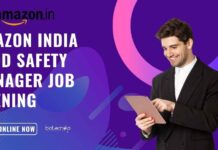 Amazon India Food Safety Manager Job Opening – Apply Online Amazon India Food Safety Jobs