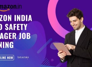 Amazon India Food Safety Manager Job Opening – Apply Online Amazon India Food Safety Jobs