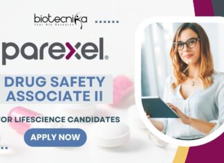 Parexel Jobs for Life Sciences as Drug Safety Associate, Apply Now Before It's Too Late!