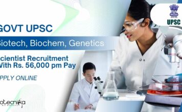 UPSC Biotechnology Jobs 2025
