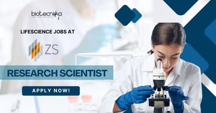 ZS Research Scientist Job