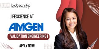 Lifescience jobs at Amgen