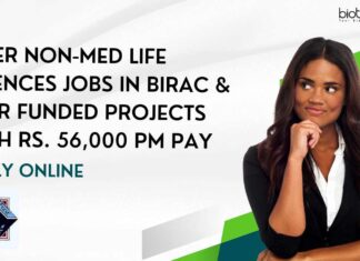 NIPER Non-Med Life Sciences Jobs