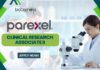 Parexel Clinical Research Associate II Job for Lifescience candidates – Apply Now! Parexel Clinical Research Associate Job