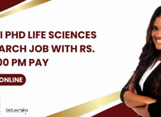 THSTI PhD Life Sciences Research Job
