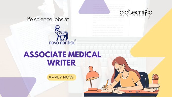 Novo Nordisk Medical writer jobs