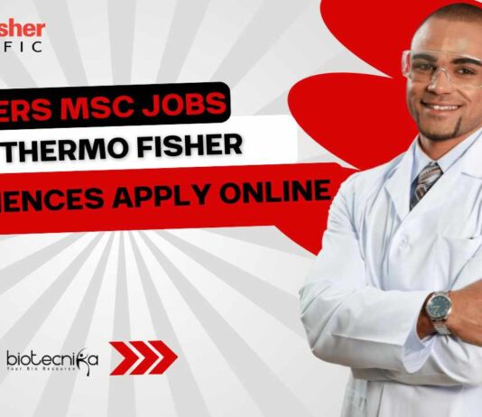 Freshers MSc Jobs at Thermo Fisher