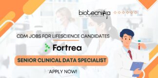 Fortrea CDM jobs for Lifescience