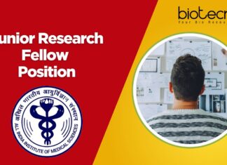 Biological Sciences JRF AIIMS Delhi - Apply Now!